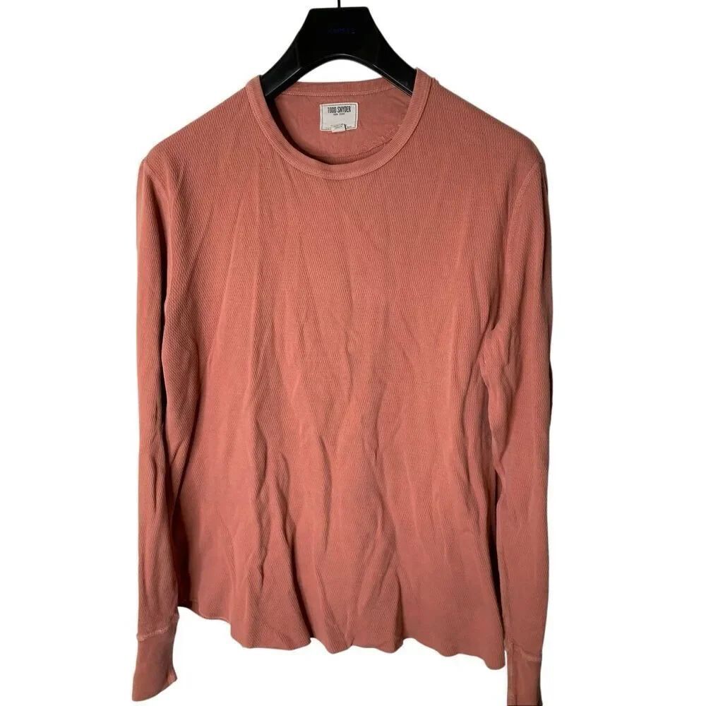 Todd Snyder long sleeve thermal crewneck size XL